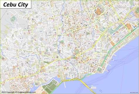 Cebu City Map Philippines Detailed Maps Of Cebu City