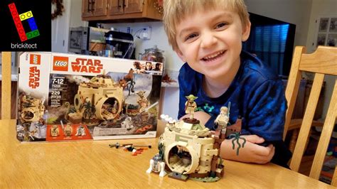 Clark Built Yodas Hut Bonus Lego Star Wars Build Youtube