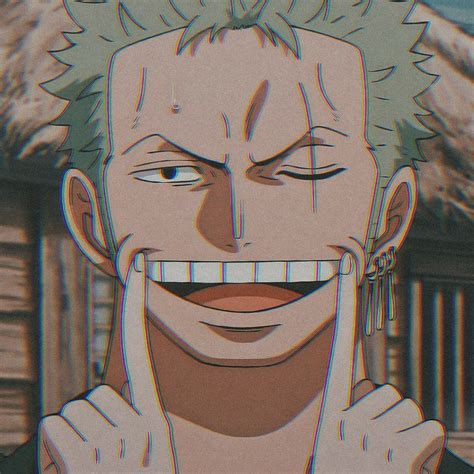 Roronoa Zoro One Piece Icons Anime Notas Lã