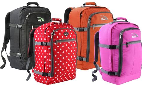 Cabin Max Metz Backpack Flight Approved Carry On Bag Groupon