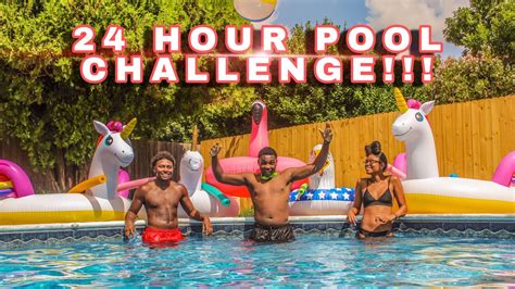 24 Hour Pool Challenge Youtube