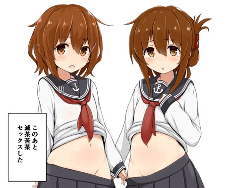 Mitsu Kazu Mitsukazu Nijigen Complex Ikazuchi Kancolle Inazuma Kancolle Kantai