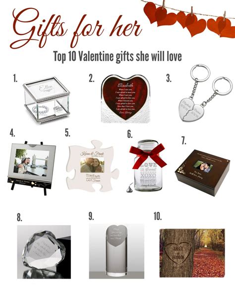 50 romantic gifts for women on valentine's day (or any day). Ten Inspirational Valentine's Day Gifts For Her ...
