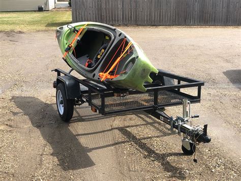 Lowes 4x6 Utility Trailer Kayak Rack Kayak Trailer Kayaking