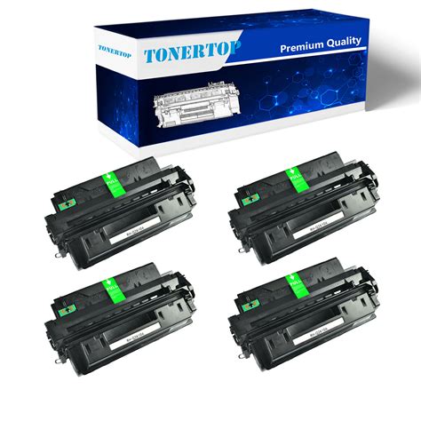 4 Pack Q2610a 10a Black Toner Cartridge Compatible For Hp Laserjet 2300