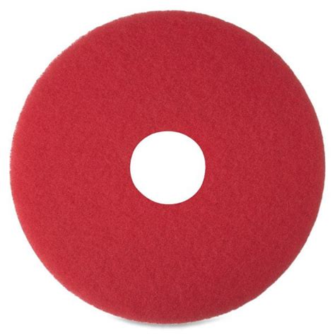 3m Niagara 5100n Floor Buffing Pads 16 Diameter Red Pack Of 5