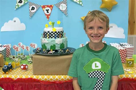 Mario Kart Wii Birthday Party Ideas Photo 2 Of 45 Mario Kart Party