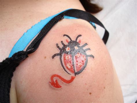 Little lady bug by irene bogachuk more. Beautiful Ladybug Tattoo Designs For Girls - YusraBlog.com