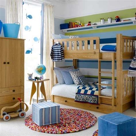 Colourful Boys Bedroom Bunks Ideas Lentine Marine
