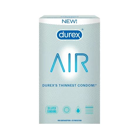 Durex Air Original Condoms 10pk Sex Toy Hotmovies