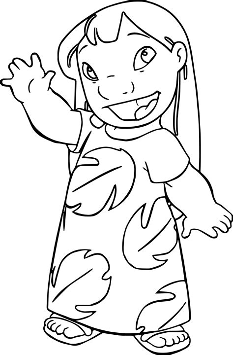 Lilo And Stitch Coloring Sheets Printable Templates Free