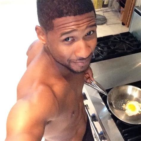 a shirtless usher keeps his promise cooks in his underwear photo