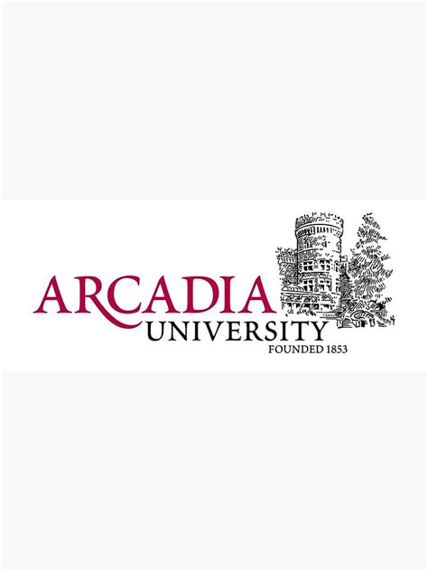 Arcadia University Logo Sticker For Sale By Jams5455 Redbubble