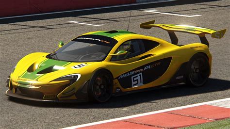 McLaren P1 GTR Silverstone Assetto Corsa Hotlap YouTube