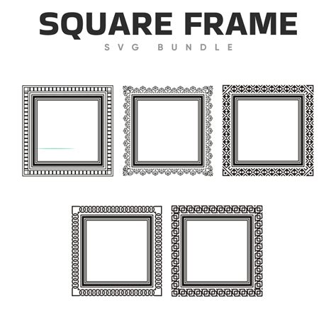 Square Frame Svg
