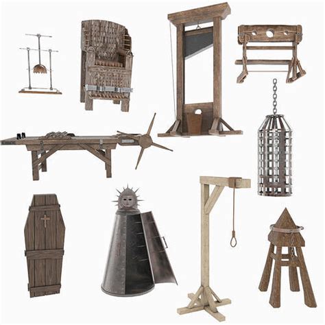 Medieval Torture Instruments 3d Model Cgtrader