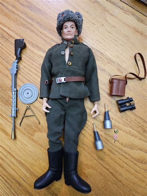 Vintage 1966 Gi Joe Soldiers Of The World Sotw Russian Accessories Hasbro 8102 Ebay
