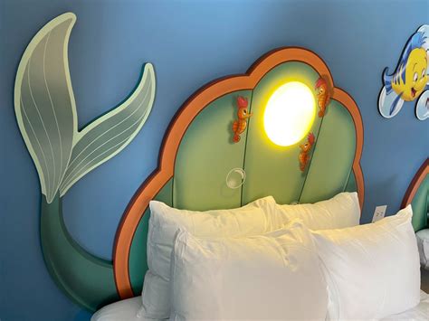 Photos Video Tour A Remodeled The Little Mermaid Room At Disneys