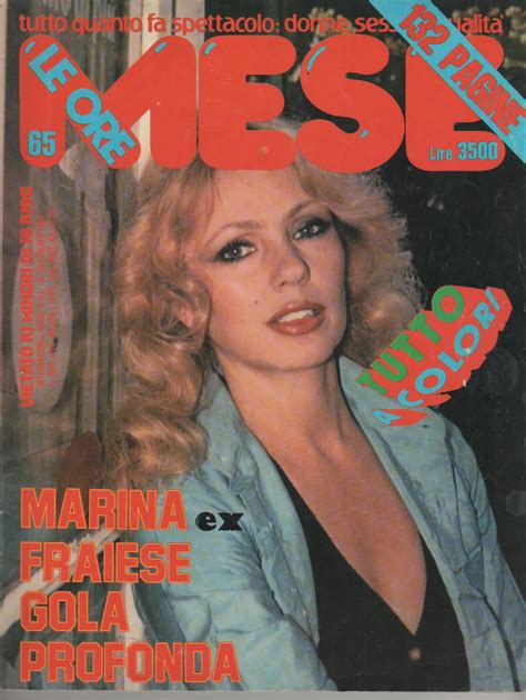 Mese Le Ore Con Marisa Mell A Luci Rosse Endrucomics