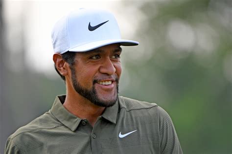 Tony finau celebrates with the trophy after winning the northern trust. Tony Finau "not disappointed" about waiting for Jim Furyk ...
