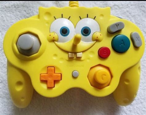 Spongebob Gamecube Controller Cartoon Amino