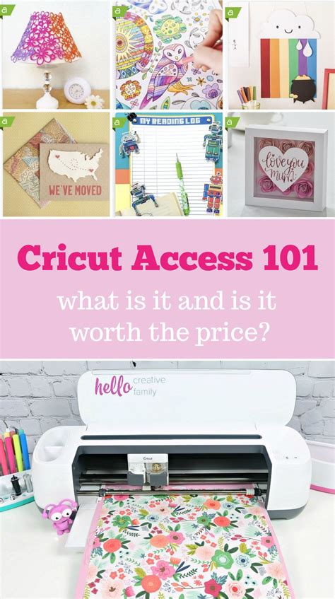 Cricut Access 101- Is Cricut Access Worth The Price? | Cricut access ...