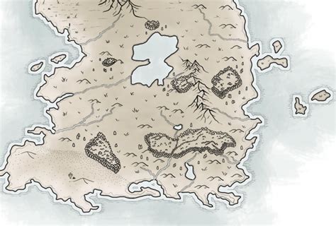 Fantasy Maps In Photoshop Part Ii Terrain Features Daniel Hasenbos