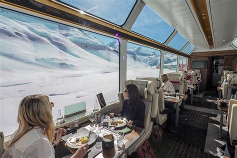 Glacier Express Switzerland Train Ride Zermatt To St Moritz Train