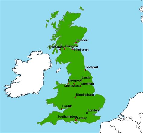 Où se trouve l'irlande ? Carte d Angleterre | Arts et Voyages