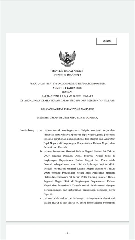 Walau produk multinational company, tapi penangkarannya di dalam. Peraturan Menteri Dalam Negeri Nomor 11 Tahun 2020 tentang ...