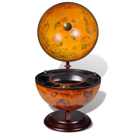 From glassware to flasks, it's always fun to keep your drinks in something geeky looking. Antique Globe Bar Wine Rack Stand Liquor Beverage Drink ...