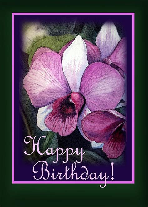Happy Birthday Orchids Flowers Refreshingly Webcast Gallery Of Photos
