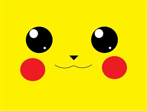 Pikachu Face By Bluey30142 On Deviantart Festa De Aniversário Pokemon