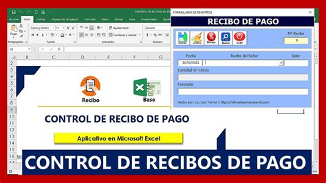👉 Recibo De Pago En Excel Macros Vba Descarga Gratis
