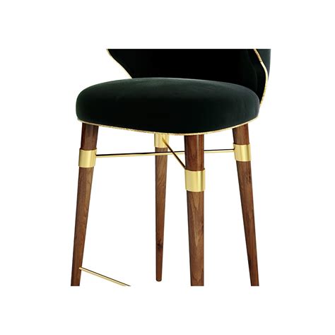 Download it free and share your own artwork here. Louis Velvet Bar Chair | Designer Bar Chair | Swanky Interiors