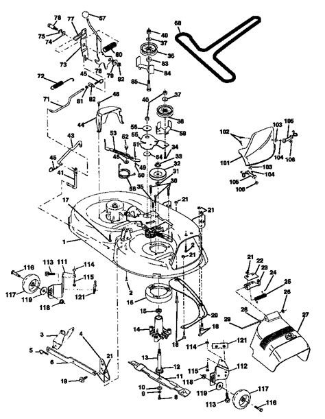 Poulan Pro 42 Inch Riding Mower Parts Diagram Heat Exchanger Spare Parts