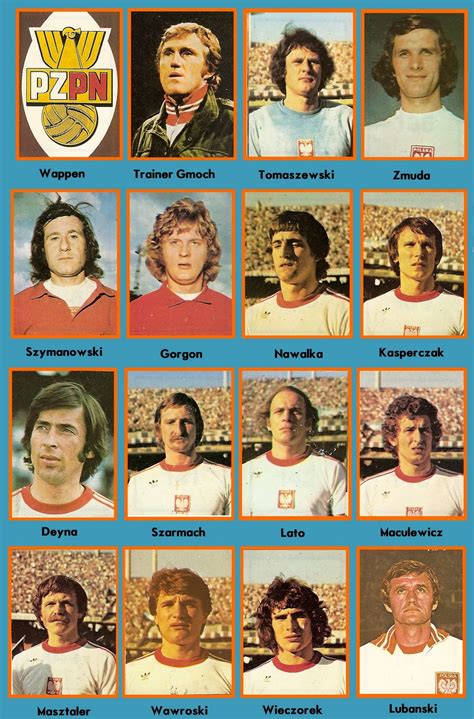 Maillot de foot pologne pas cher. Old School Panini: Pologne 1972-74 les bases d'une grande ...