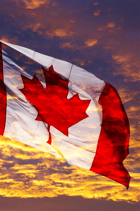 Canada Flag Wallpaper For Iphone X 8 7 6 Free Download On 3wallpapers