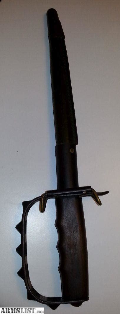 Armslist For Sale Ww1 1917 Us Trench Knife With Sheath