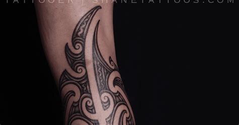 Shane Tattoos Maori Calf Tattoo Ta Moko