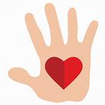 Compassion Icon Charity Heart Hand Gift Mercy