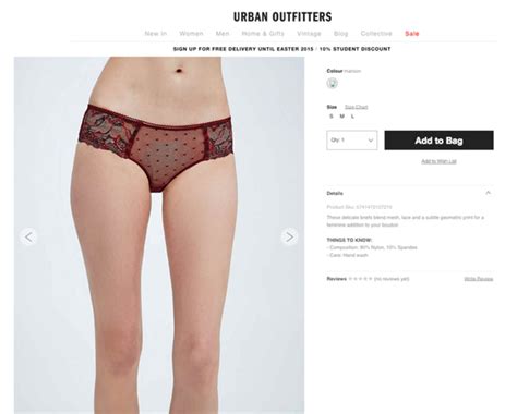 An Urban Outfitters Lingerie Ad Was Banned In The Uk Because The Model