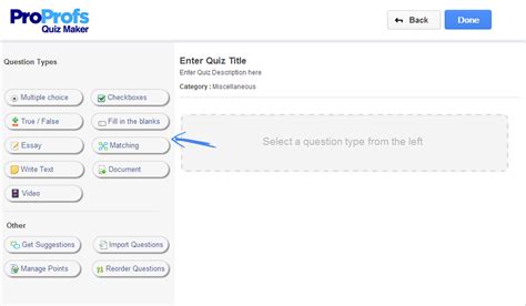 Create Quizzes Faster With Proprofs Easy To Use Interface Proprofs