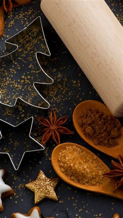 Spices Fir Anise Cinnamon Cookies Sugar Holiday
