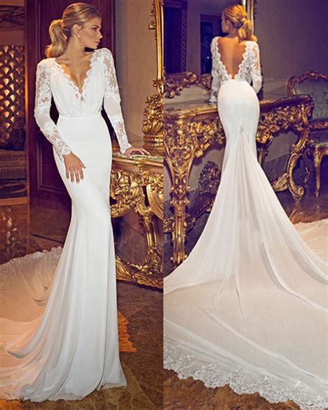 Find the best prices and the best choices with our store. romantic lace wedding dresses full sleeve - Pesquisa ...