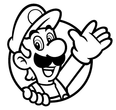 Dessin De Mario Et Luigi à Colorier Top Model Coloriage A Imprimer