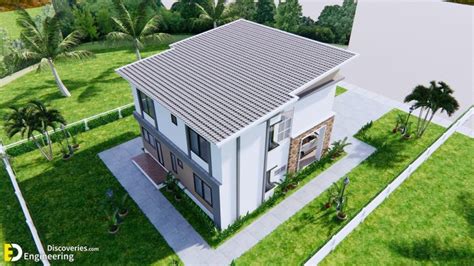 House Plans 9x11 Meter 30x36 Feet 4beds Engineering Discoveries