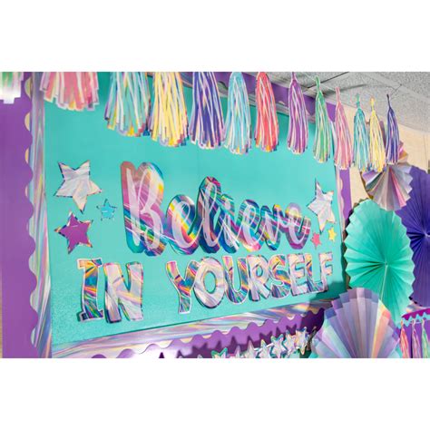 Iridescent Funtastic 4 Letters Combo Pack TCR8708 Teacher Created