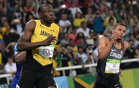 Usain Bolt Dominates For 200 Metre Gold Andre De Grasse Gets Silver