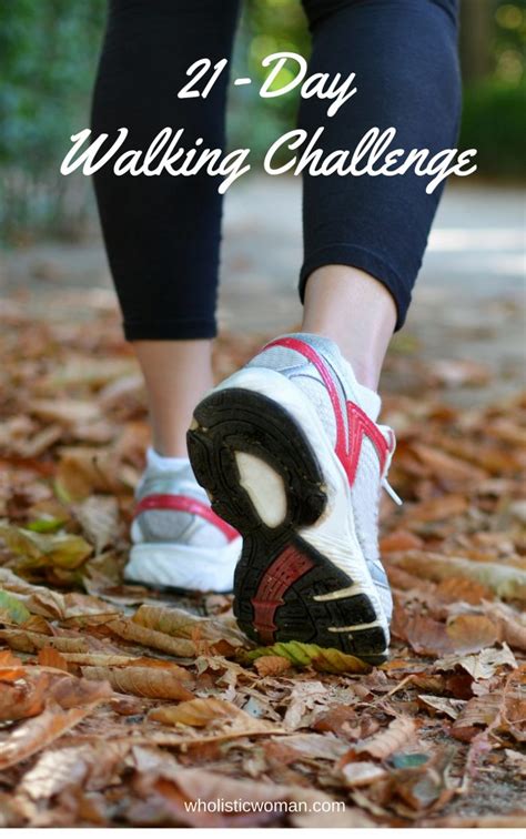 21 Day Walking Challenge Wholistic Woman